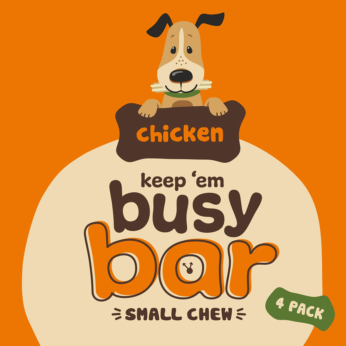 Good Boy Busy Bar Small Chew Chicken packaging