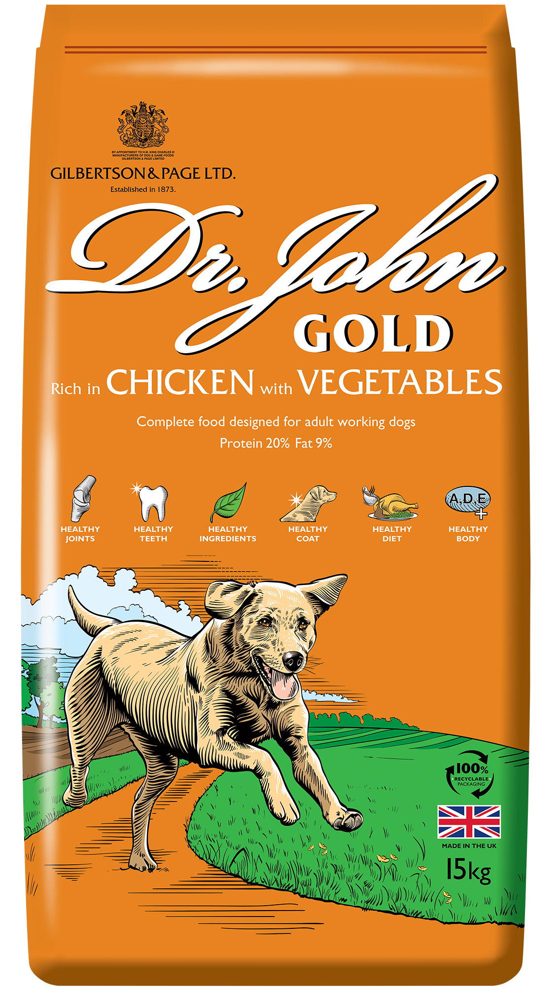 Dr John Gold With Chicken And Vegetables