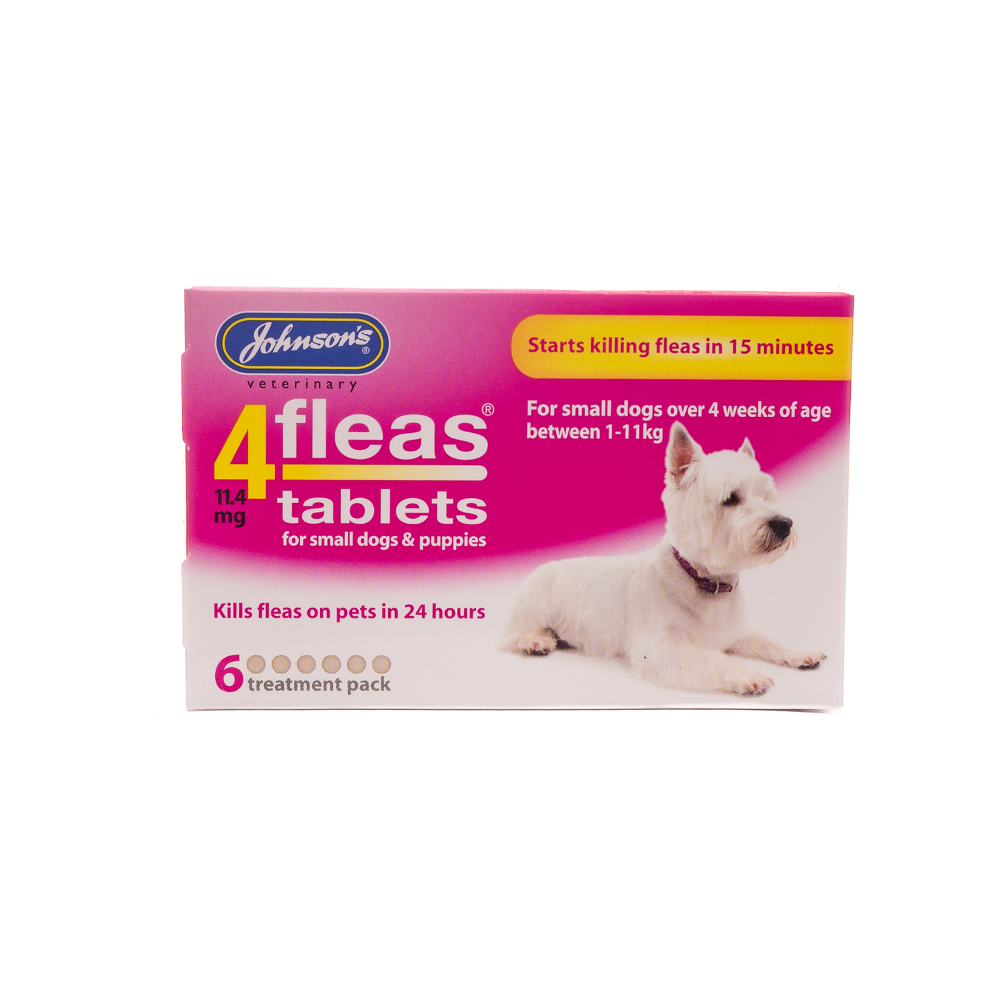 Johnson's 4fleas Small Dog Flea Tablets