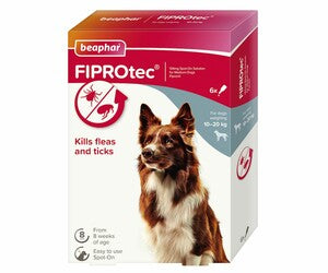 Beaphar FIPROtec® Spot-On for Medium Dogs 10-20kg