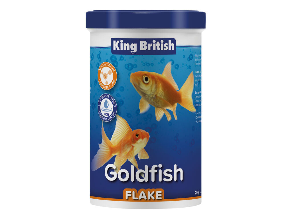 King British Goldfish Flake Food