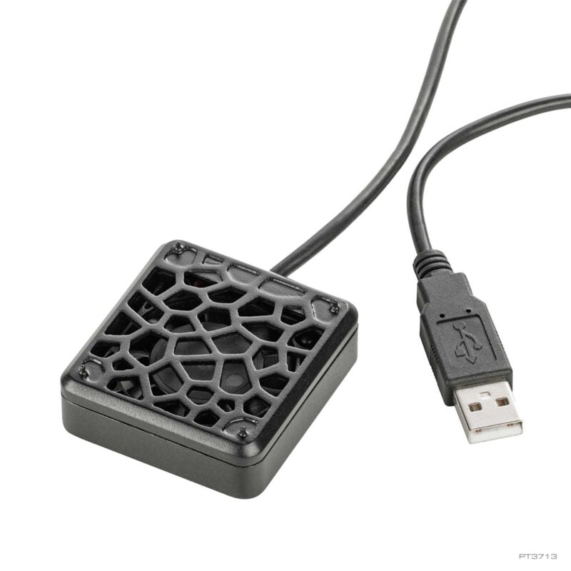 Exo Terra Terrarium Silent Mini Fan installed on terrarium