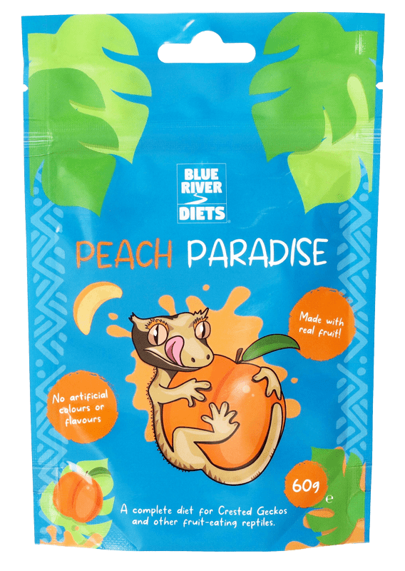 Blue River Diets Peach Paradise Crested Gecko Food