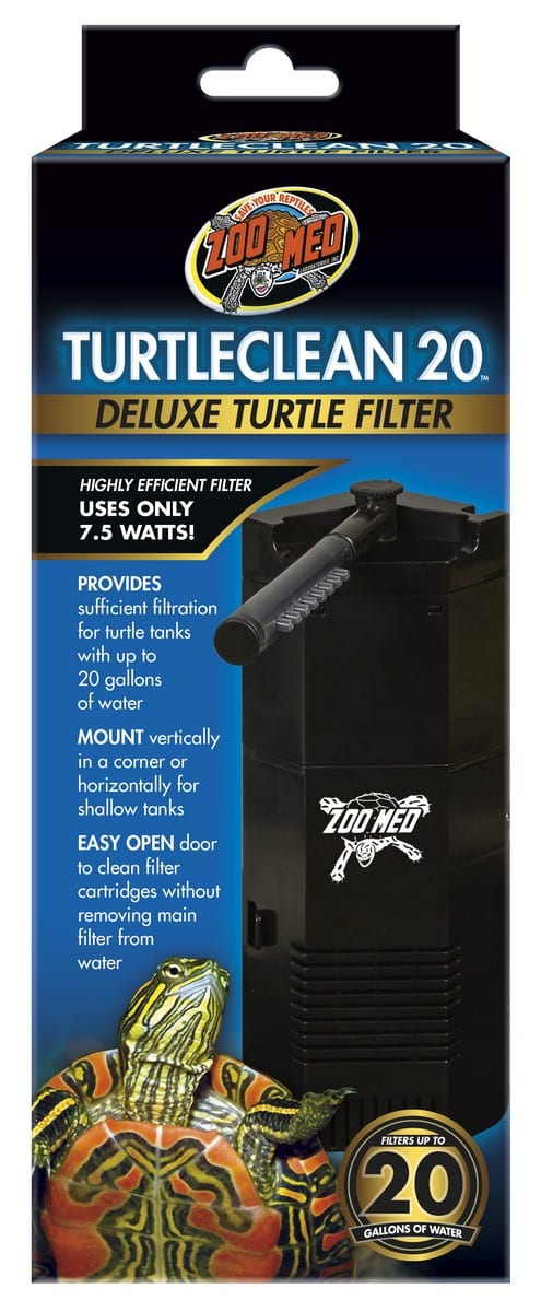 Zoo Med TurtleClean 20 internal turtle filter, product render