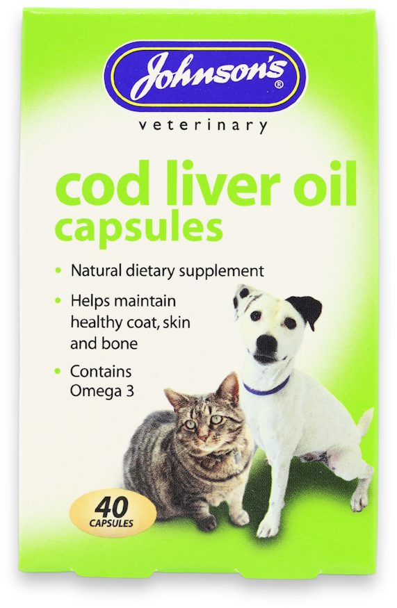 Johnson's Cod Liver Oil Capsules 40 pack
