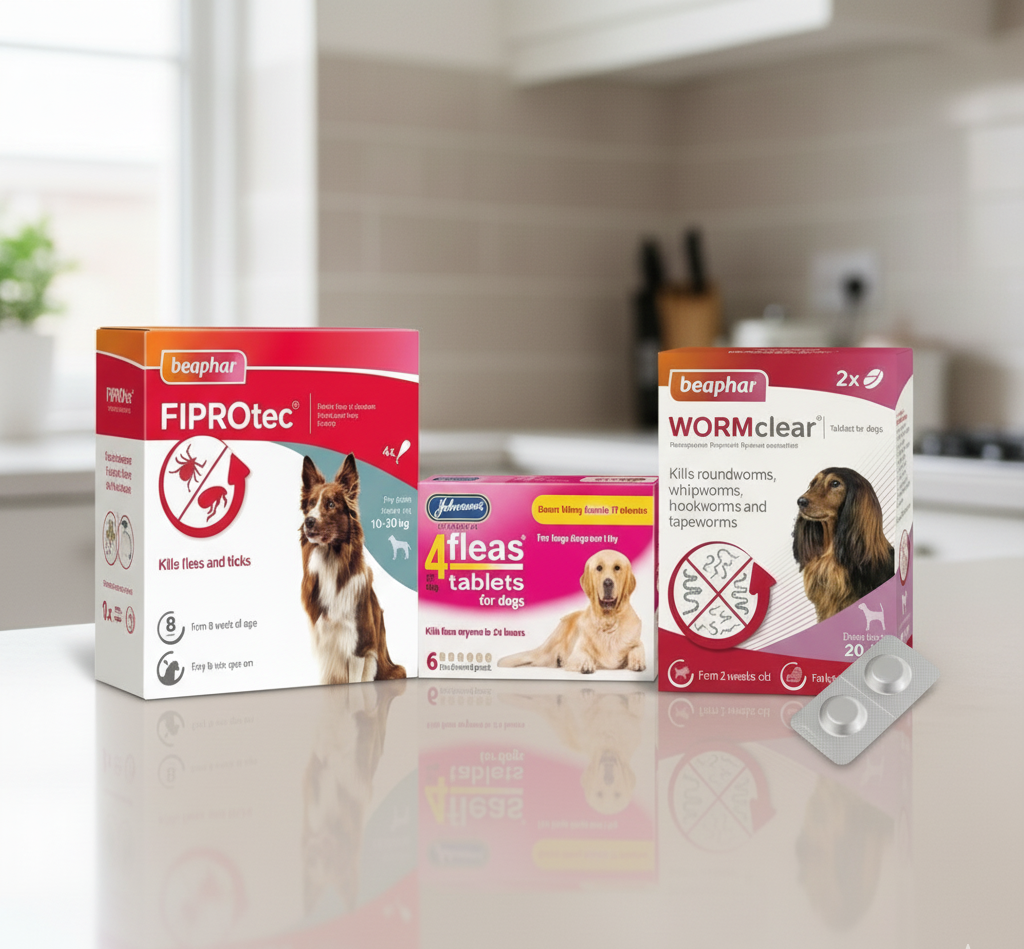 Dog Flea, Tick and Wormer
