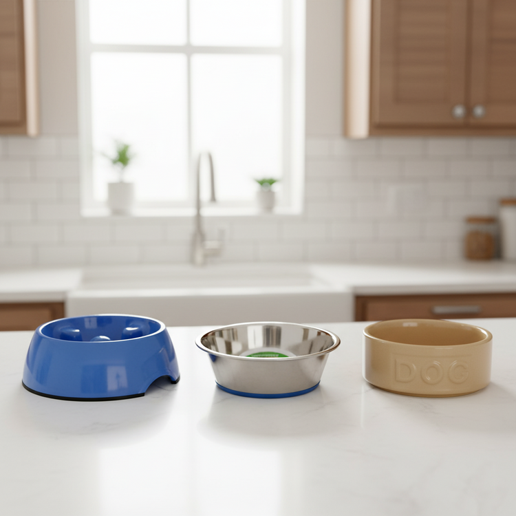 Dog Bowls & Feeding
