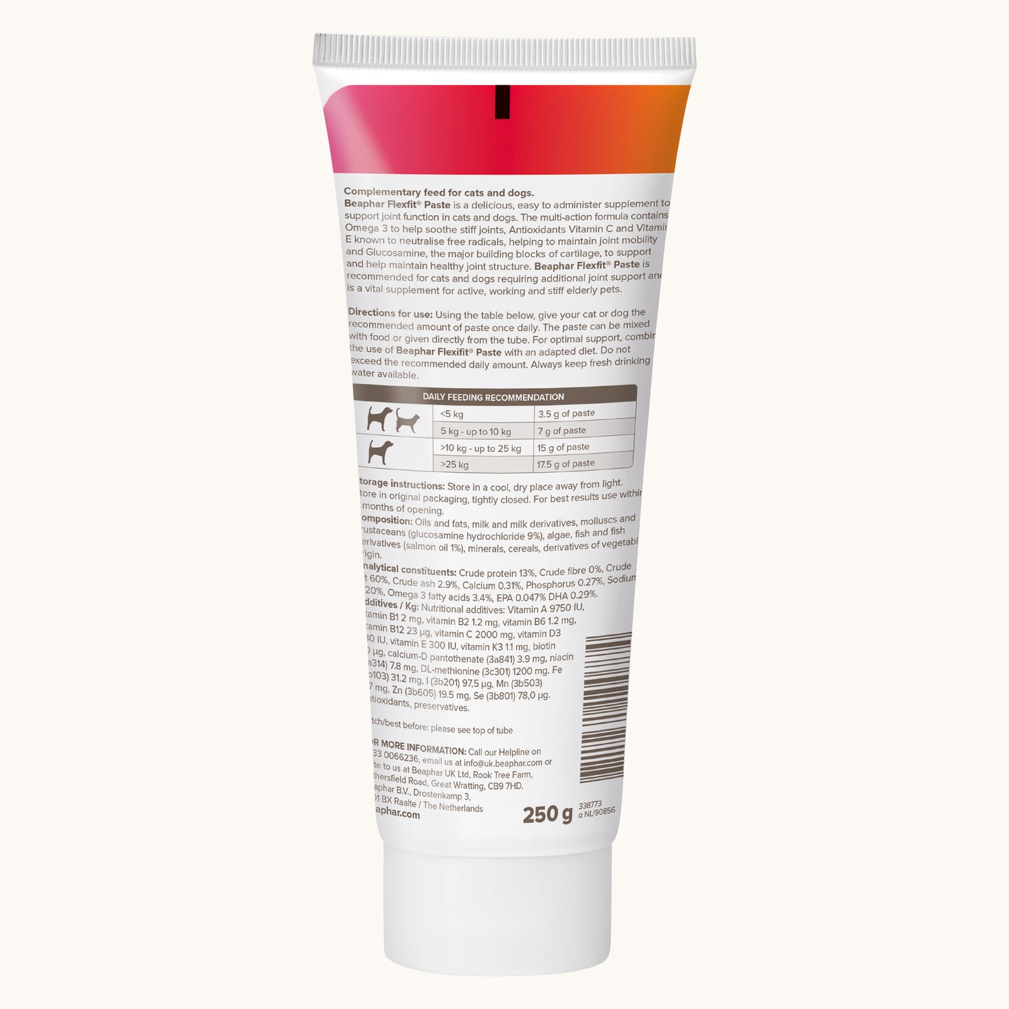 Beaphar Flexifit Advanced Joint Supplement Paste for Cats & Dogs