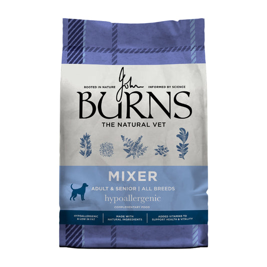 Burns Hypoallergenic Mixer - front of pack