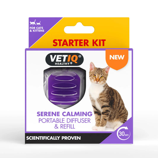 VETIQ Serene Calming Portable Diffuser for cats, holder and 6ml cartridge
