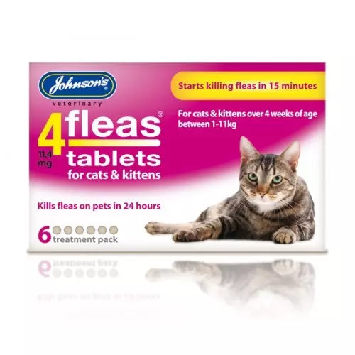 Johnson's 4fleas Kitten/Cat Flea Tablets