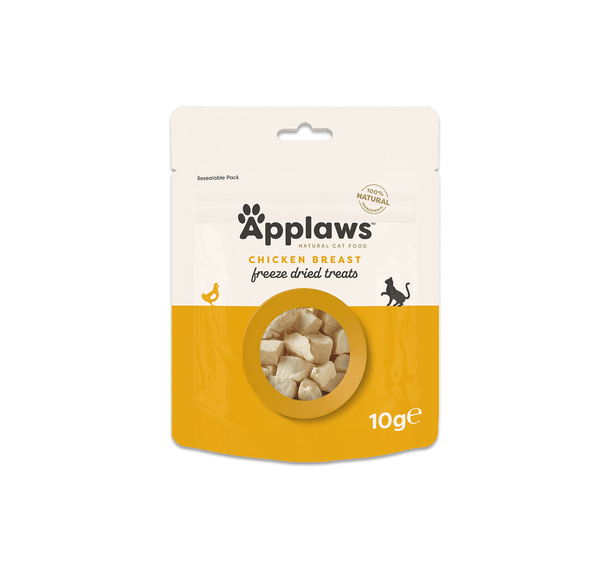 Applaws Freeze Dried Chicken Breast Cat Treats 10g bag