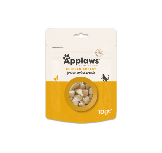 Applaws Freeze Dried Chicken Breast Cat Treats 10g bag