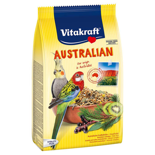 Vitakraft Australian Parrot Food 750g packaging