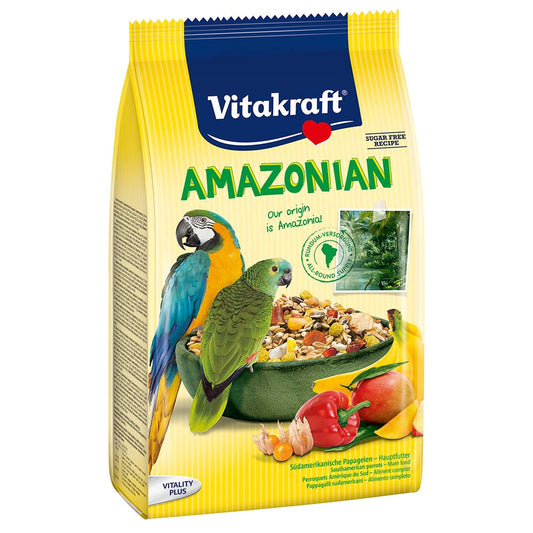 Vitakraft Amazonian Parrot Food 750g front of pack