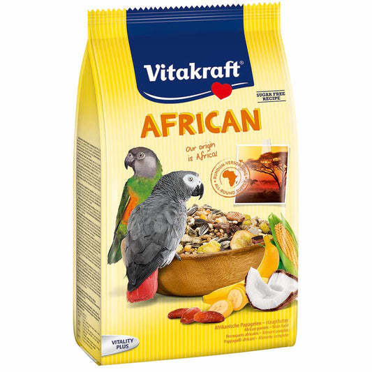 Vitakraft Large African Parrot Food 750g packaging