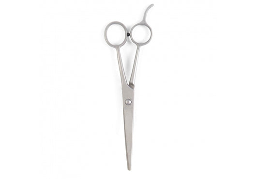 Ancol Ergo Straight Scissors - Stainless Steel Dog Trimming Scissors