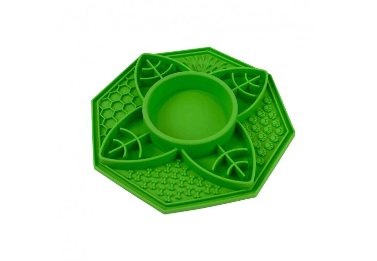 Ancol Örva Suction Cup Slow Feeder (Leaf Design)