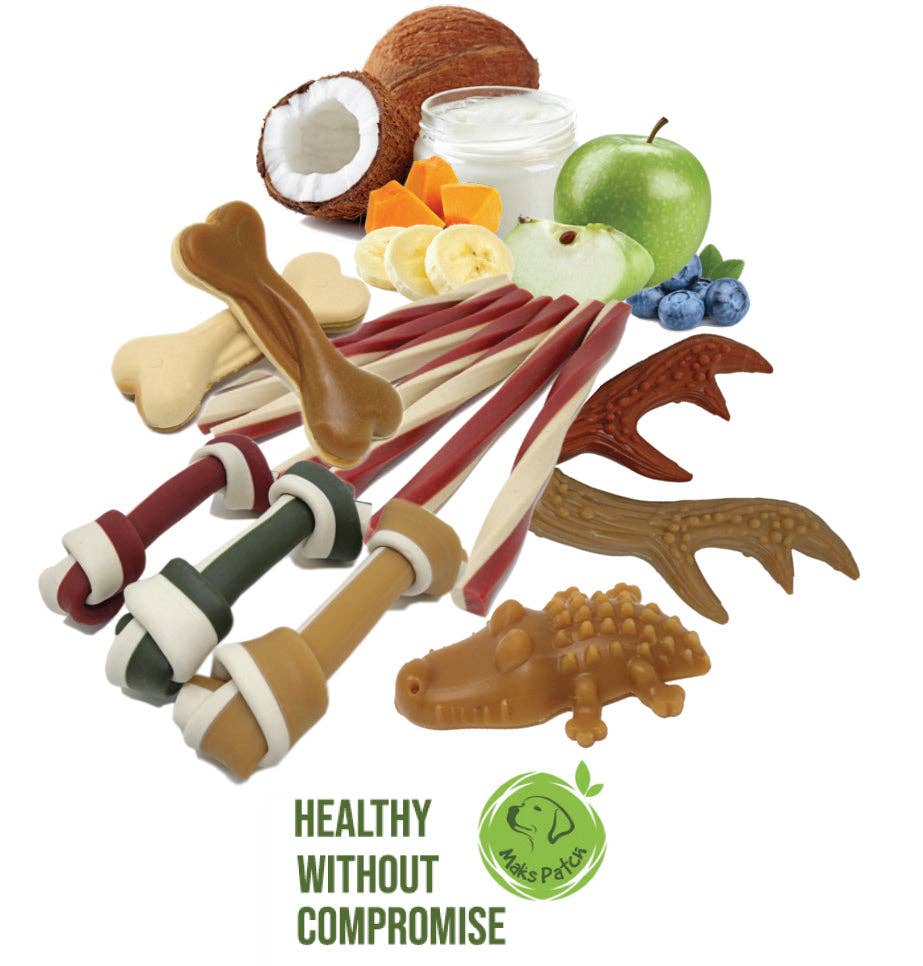 Maks Patch Break A Bar - Multi Flavour Vegan Dog Treats.