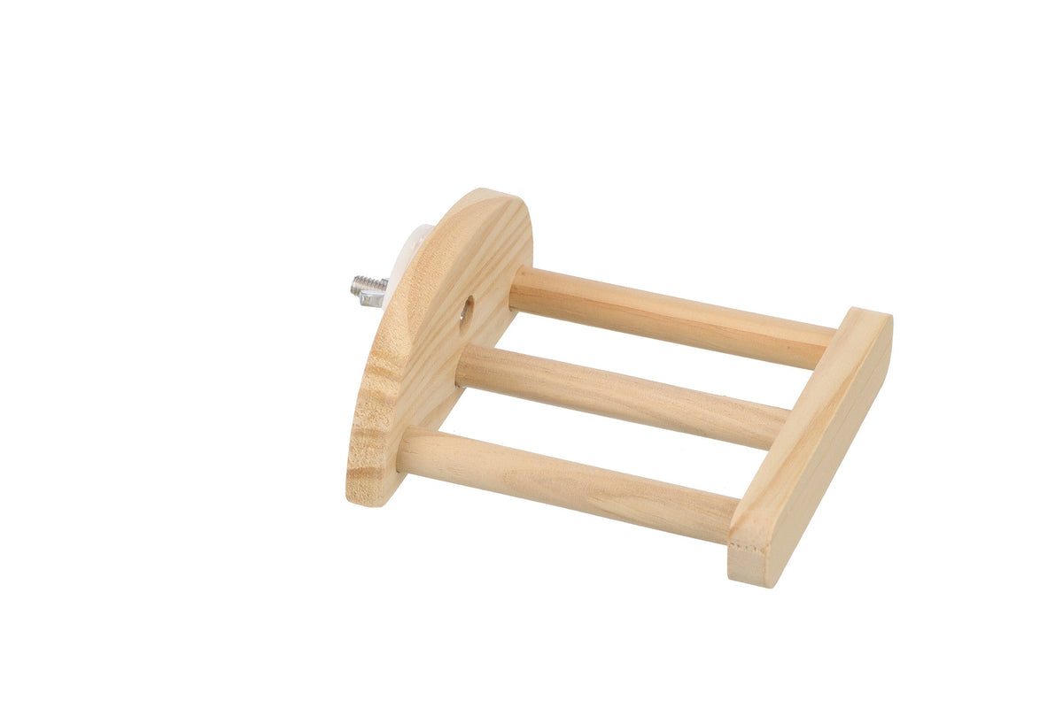 Adventure Bound Good Night Ladder bird toy measuring 10.5 x 10.5 x 5cm.