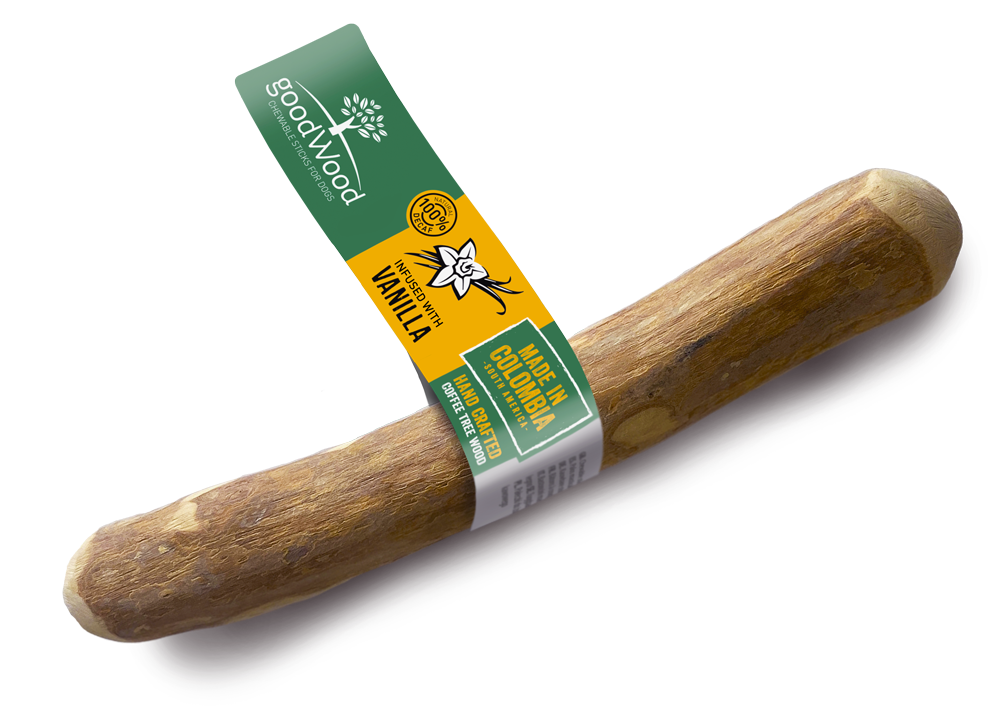 Rosewood Goodwood Vanilla Coffee Wood Chew Stick Small