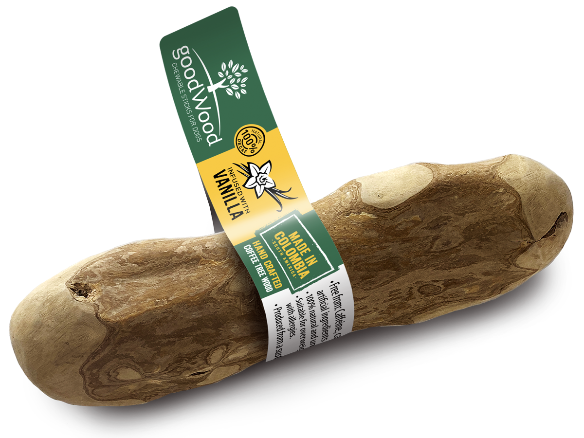 Rosewood Goodwood Vanilla Coffee Wood Chew Stick Large