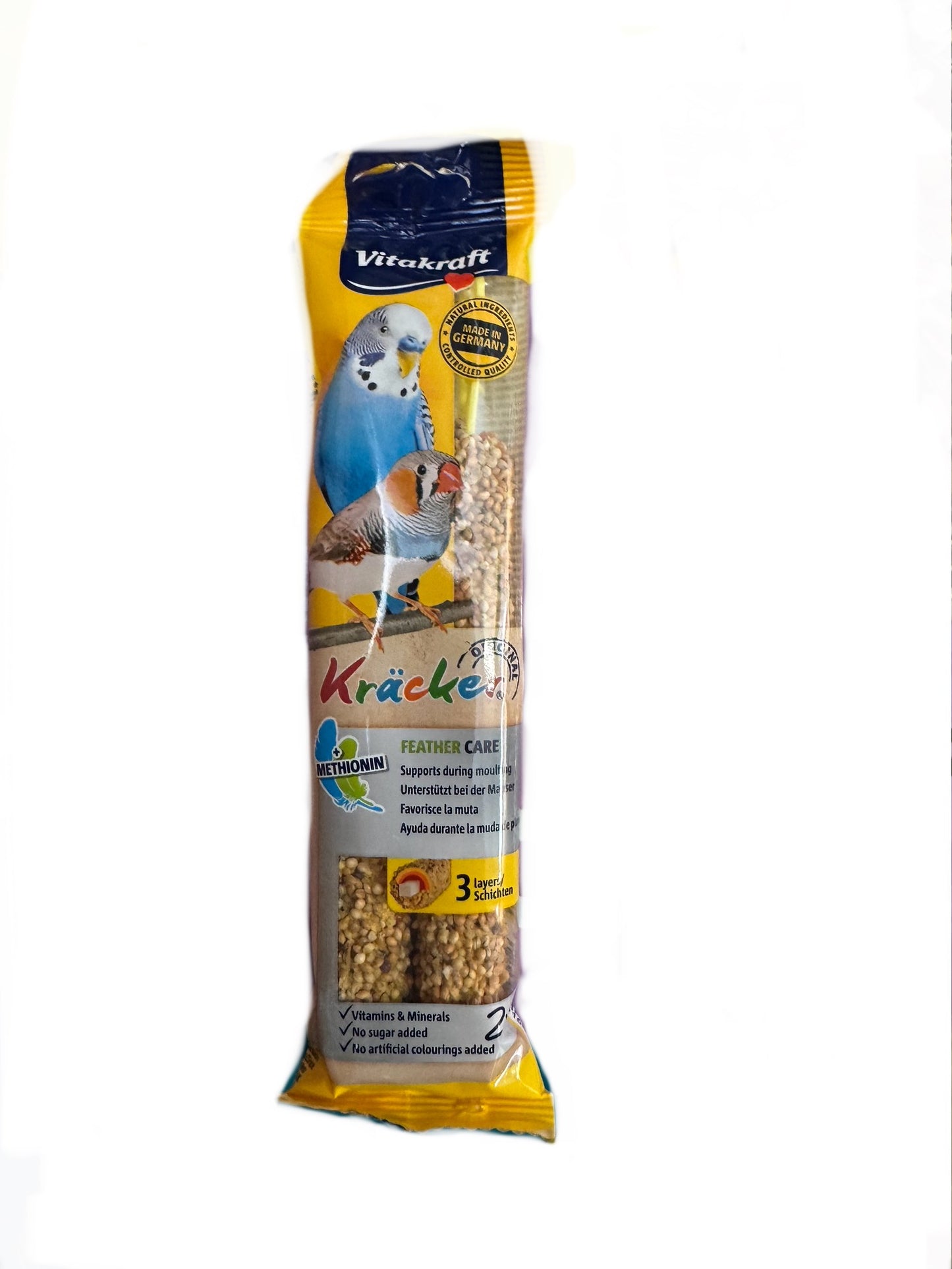 Vitakraft Kracker Feather Care Budgie Treat