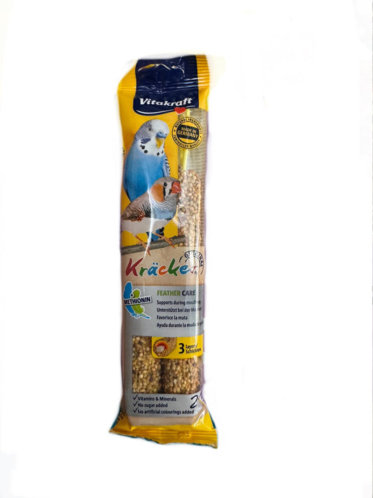 Vitakraft Kracker Feather Care Budgie Treat
