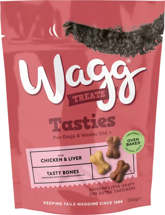 Wagg Chicken & Liver Tasties Dog Treats