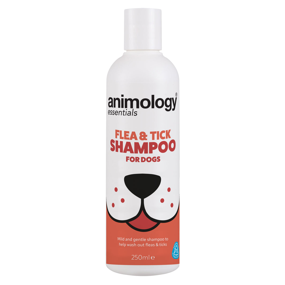 Animology Essentials Flea and Tick Shampoo bottle