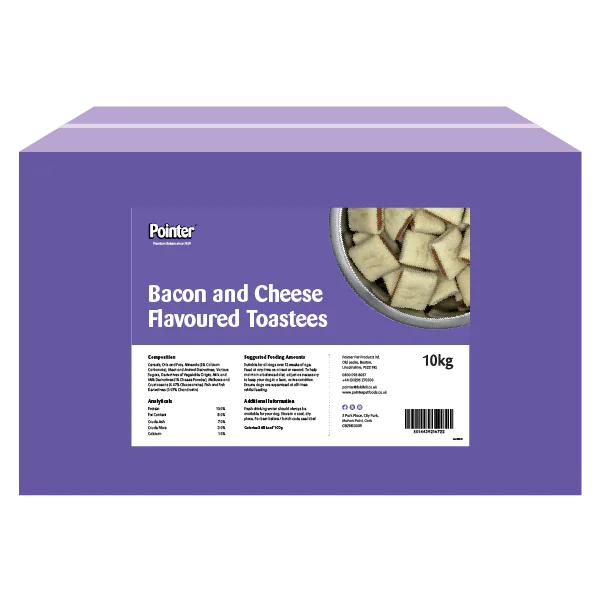Pointer Bacon and Cheese Toasties dog biscuits