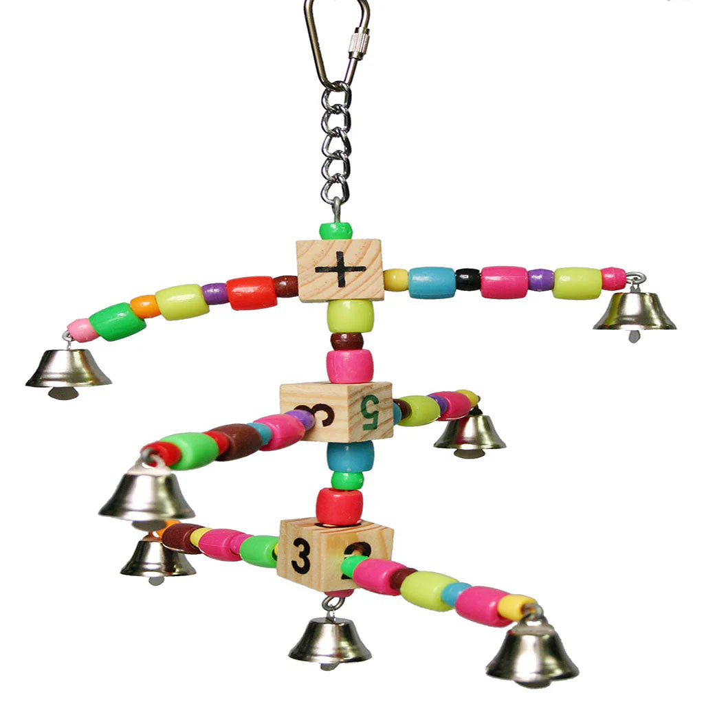 Adventure Bound Bell Carousel Bird Toy