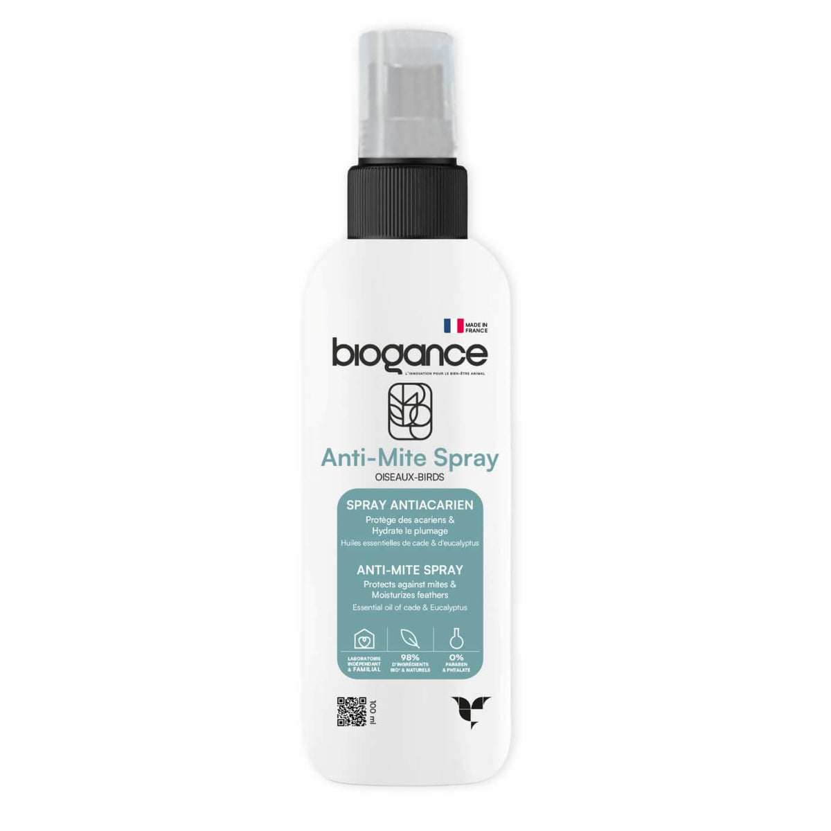 Biogance Anti-Mite Spray for birds 100ml, alternate product photo
