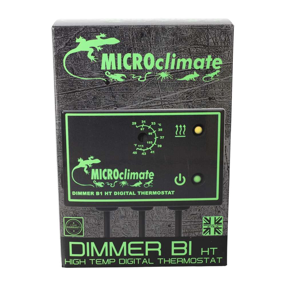 Microclimate Dimmer B1 HT Black 600W HiTemp Thermostat
