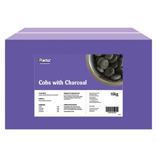 Pointer Charcoal Cobs dog biscuits