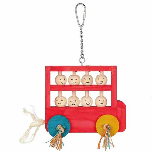 Adventure Bound Double Decker Bus Bird Toy