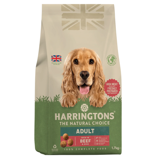 Harringtons Dry Adult Dog Food Rich in Beef & Rice