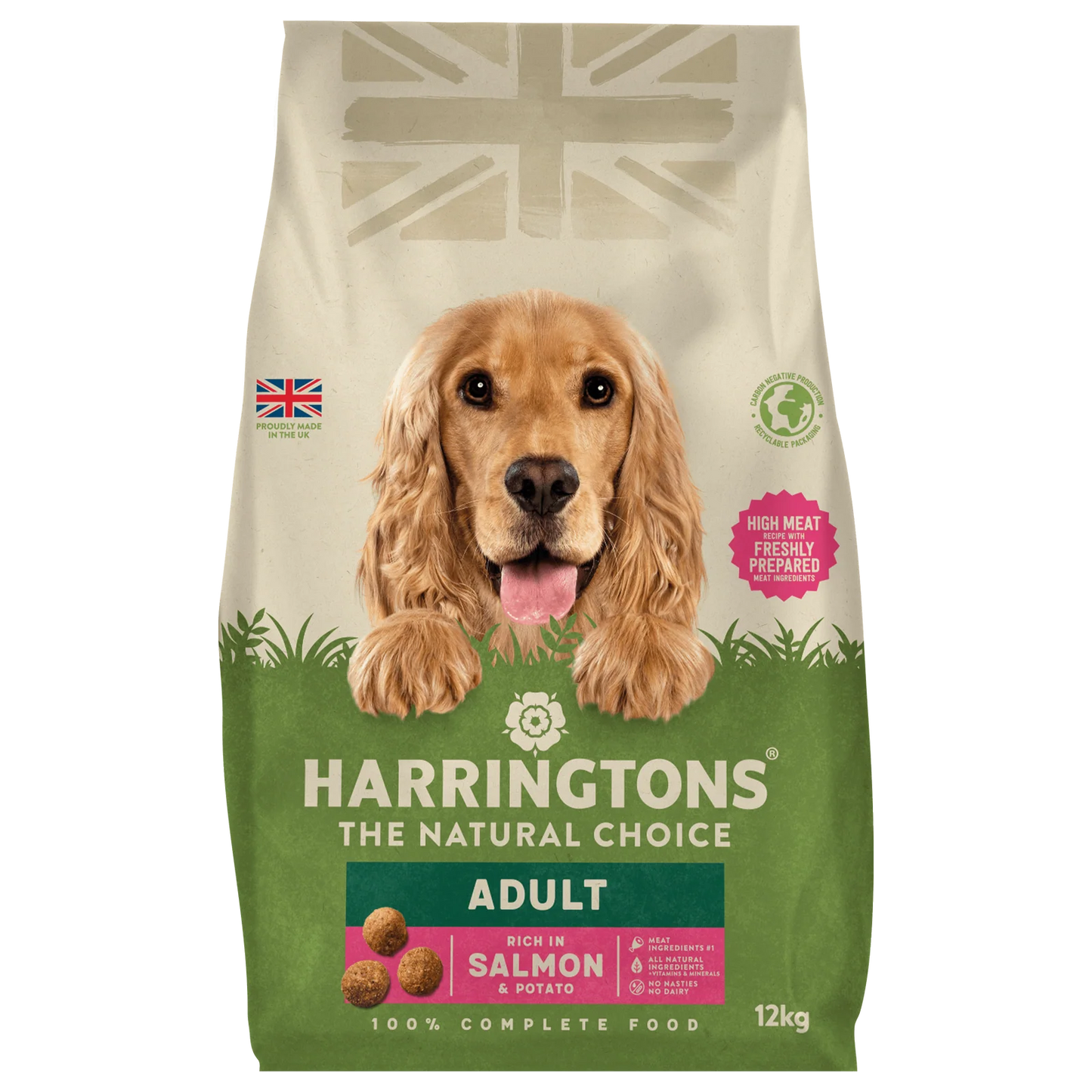 Harringtons Dry Adult Dog Food Rich in Salmon & Potato