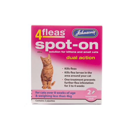 Johnson's 4fleas Spot On Kitten Under 4kg