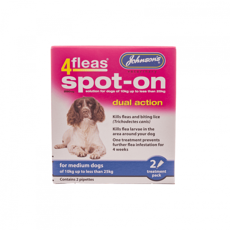 Johnson's 4fleas Spot On Medium Dog 10kg-25kg