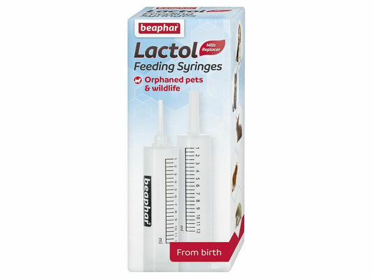 Lactol Milk Replacer Feeding Syringes for Small animals