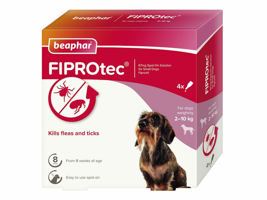 Beaphar FIPROtec® Spot-On for Small Dogs 2-10kg