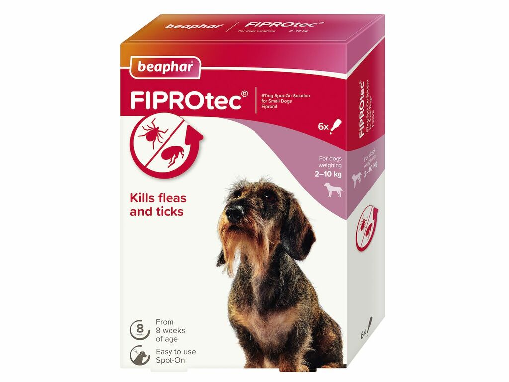 Beaphar FIPROtec® Spot-On for Small Dogs 2-10kg