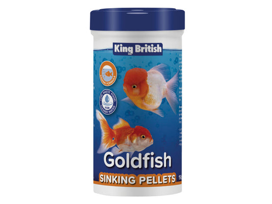 King British Goldfish Sinking Pellets 150g