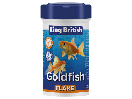 King British Goldfish Flake Food