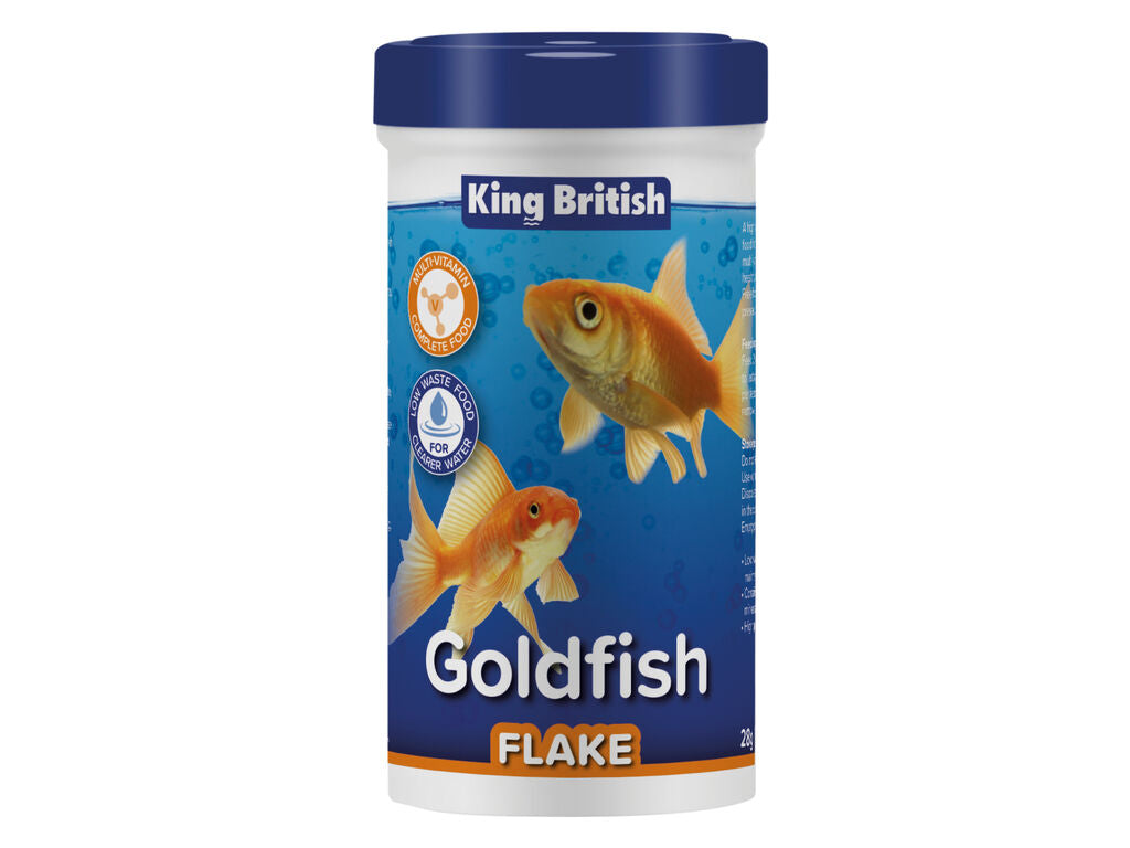 King British Goldfish Flake Food
