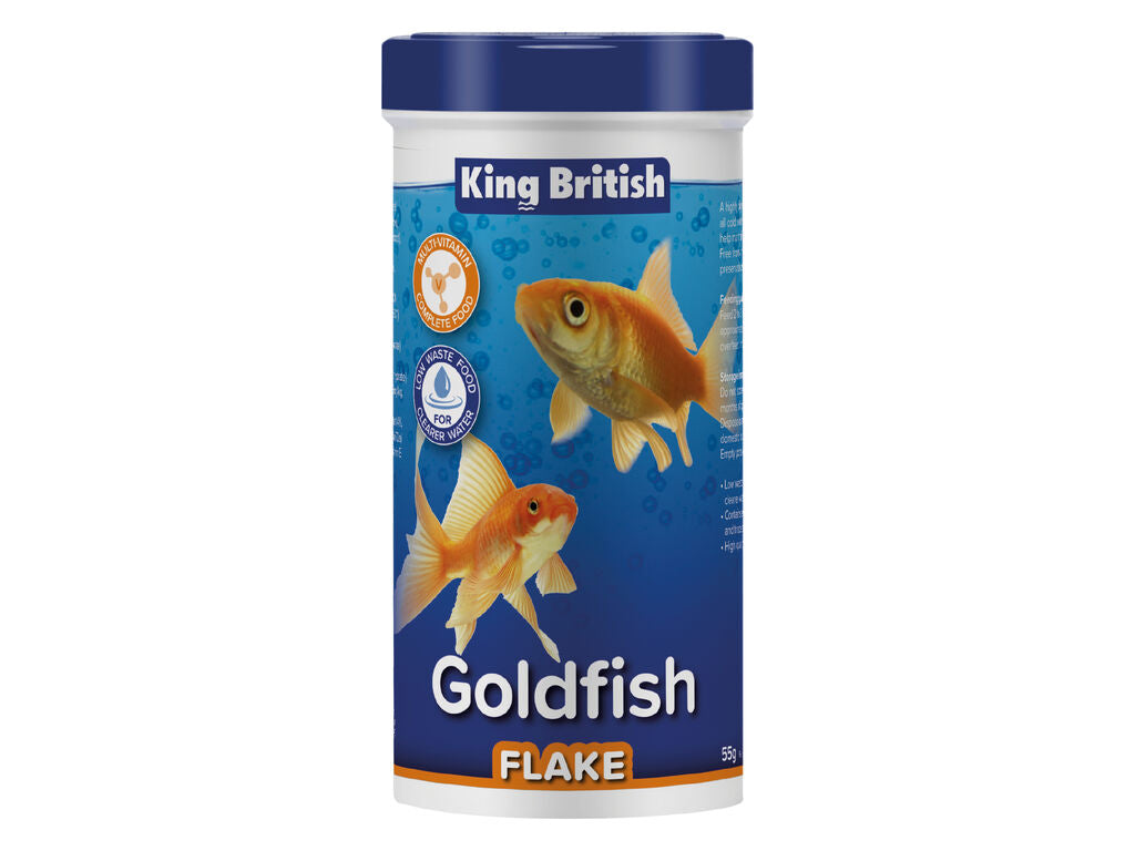 King British Goldfish Flake Food