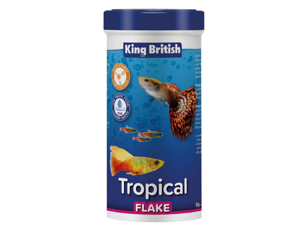 King British Tropical Flake Food