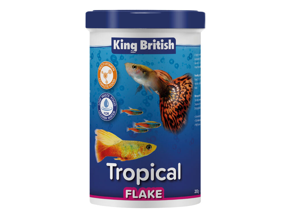 King British Tropical Flake Food