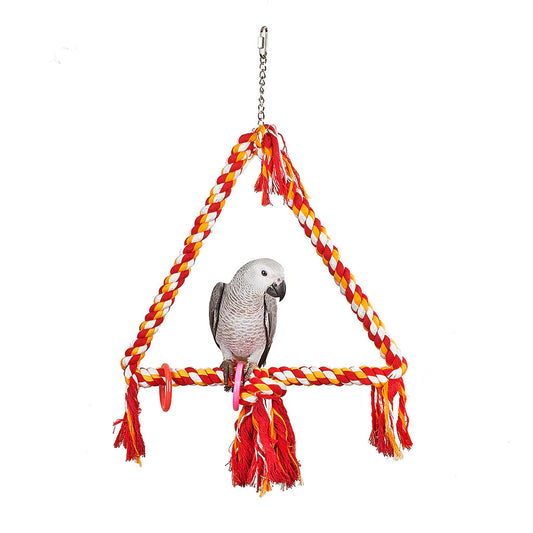 Adventure Bound Rope Triangle Bird Swing
